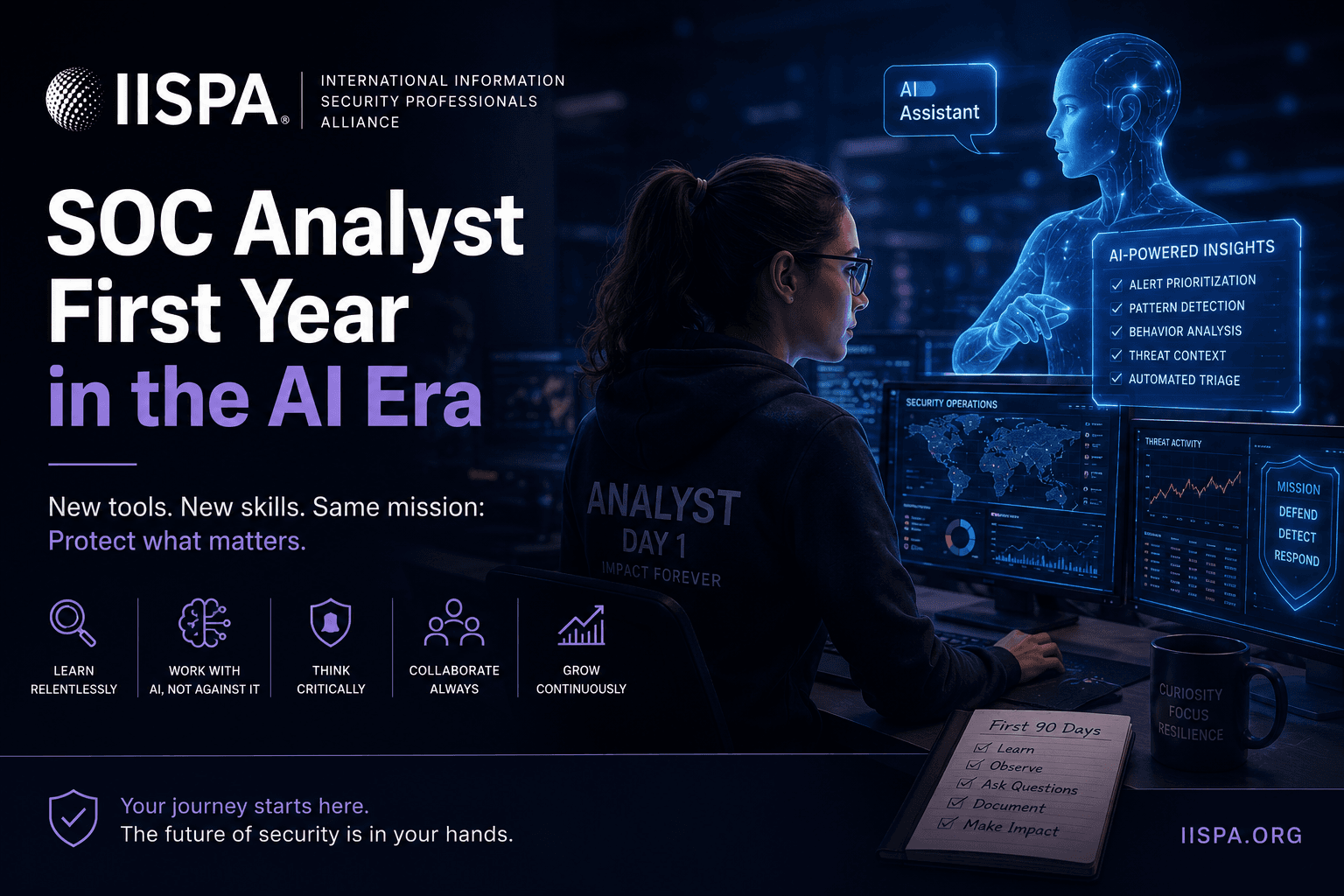 Your First Year as a SOC Analyst in the AI Era: What to Expect